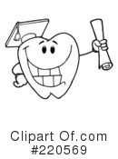 Tooth Character Clipart #220569 by Hit Toon