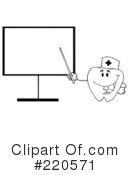 Tooth Character Clipart #220571 by Hit Toon