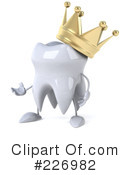Tooth Character Clipart #226982 by Julos