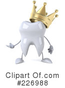 Tooth Character Clipart #226988 by Julos
