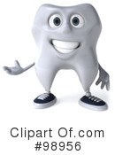 Tooth Character Clipart #98956 by Julos