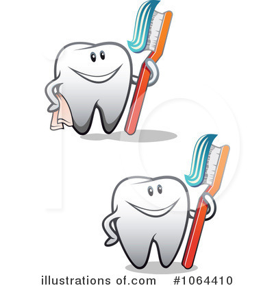 Royalty-Free (RF) Tooth Clipart Illustration by Vector Tradition SM - Stock Sample #1064410
