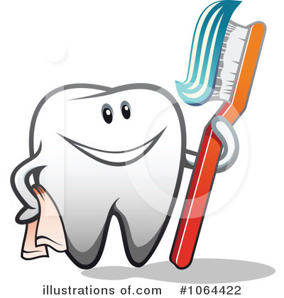 Royalty-Free (RF) Tooth Clipart Illustration by Vector Tradition SM - Stock Sample #1064422