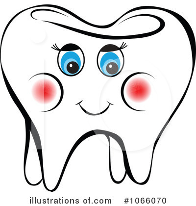 Royalty-Free (RF) Tooth Clipart Illustration by Vector Tradition SM - Stock Sample #1066070