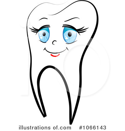 Royalty-Free (RF) Tooth Clipart Illustration by Vector Tradition SM - Stock Sample #1066143