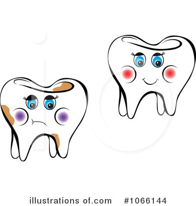 Royalty-Free (RF) Tooth Clipart Illustration by Vector Tradition SM - Stock Sample #1066144