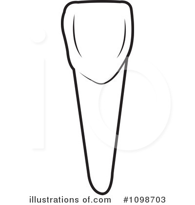 Royalty-Free (RF) Tooth Clipart Illustration by Lal Perera - Stock Sample #1098703