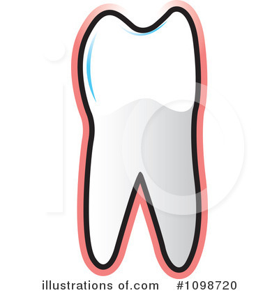 Royalty-Free (RF) Tooth Clipart Illustration by Lal Perera - Stock Sample #1098720