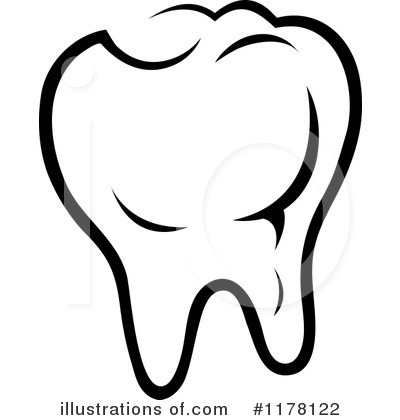 Royalty-Free (RF) Tooth Clipart Illustration by Vector Tradition SM - Stock Sample #1178122