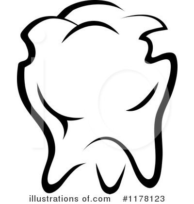 Royalty-Free (RF) Tooth Clipart Illustration by Vector Tradition SM - Stock Sample #1178123