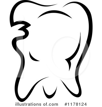 Royalty-Free (RF) Tooth Clipart Illustration by Vector Tradition SM - Stock Sample #1178124
