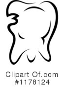 Tooth Clipart #1178124 by Vector Tradition SM
