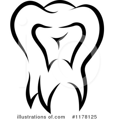 Royalty-Free (RF) Tooth Clipart Illustration by Vector Tradition SM - Stock Sample #1178125