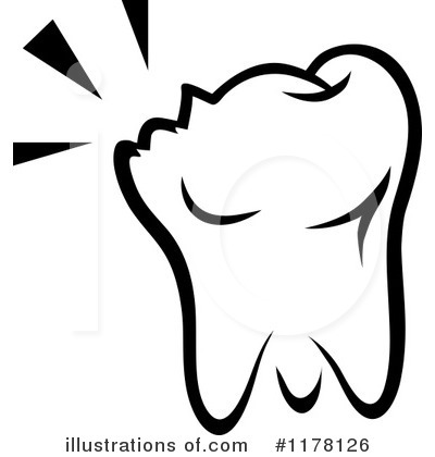 Royalty-Free (RF) Tooth Clipart Illustration by Vector Tradition SM - Stock Sample #1178126