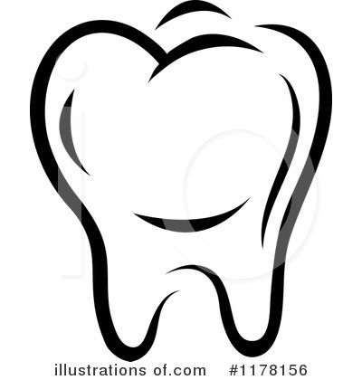 Tooth Clipart #1178156 by Vector Tradition SM