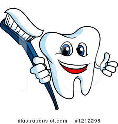 Royalty-Free (RF) Tooth Clipart Illustration by Vector Tradition SM - Stock Sample #1212298