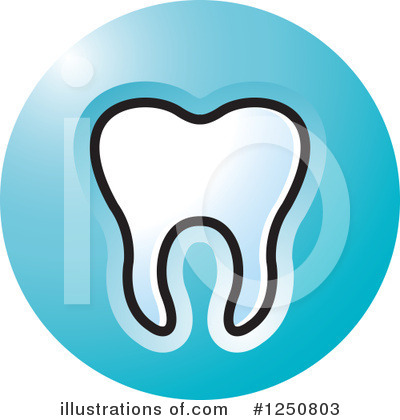 Royalty-Free (RF) Tooth Clipart Illustration by Lal Perera - Stock Sample #1250803