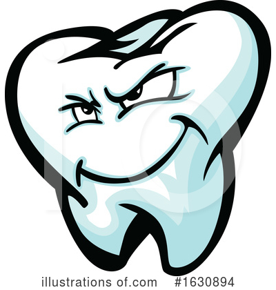 Tooth Clipart #1630894 by Chromaco