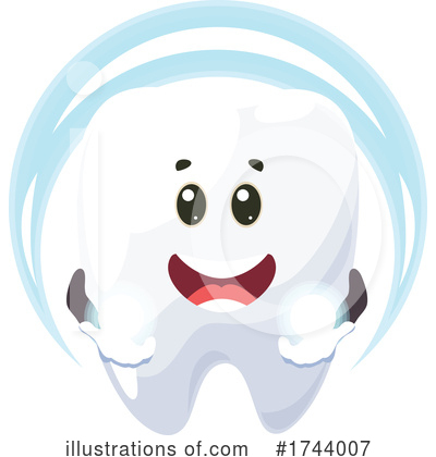 Royalty-Free (RF) Tooth Clipart Illustration by Vector Tradition SM - Stock Sample #1744007