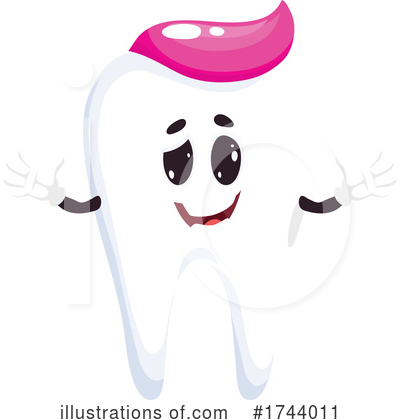 Royalty-Free (RF) Tooth Clipart Illustration by Vector Tradition SM - Stock Sample #1744011
