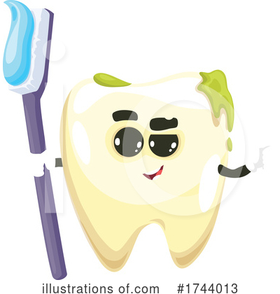 Royalty-Free (RF) Tooth Clipart Illustration by Vector Tradition SM - Stock Sample #1744013