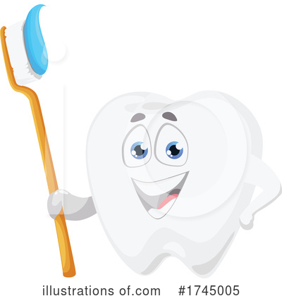Royalty-Free (RF) Tooth Clipart Illustration by Vector Tradition SM - Stock Sample #1745005