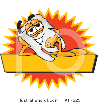 Royalty-Free (RF) Tooth Clipart Illustration by Toons4Biz - Stock Sample #17523