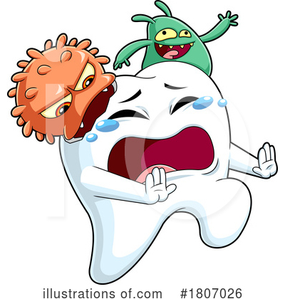 Tooth Clipart #1807026 by Hit Toon