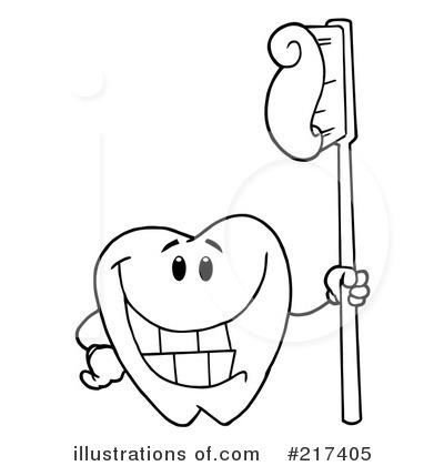 Toothpaste Clipart #217405 by Hit Toon