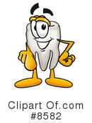 Tooth Clipart #8582 by Mascot Junction