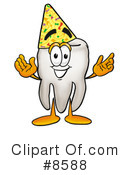 Tooth Clipart #8588 by Mascot Junction
