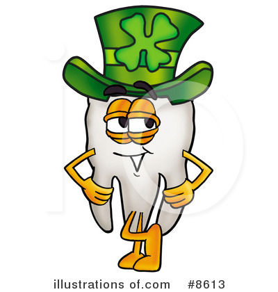Royalty-Free (RF) Tooth Clipart Illustration by Mascot Junction - Stock Sample #8613