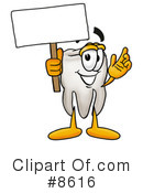 Tooth Clipart #8616 by Toons4Biz