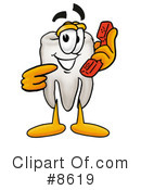 Tooth Clipart #8619 by Mascot Junction