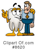 Tooth Clipart #8620 by Mascot Junction