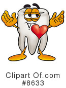 Tooth Clipart #8633 by Toons4Biz
