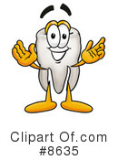 Tooth Clipart #8635 by Mascot Junction