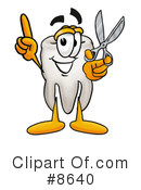 Tooth Clipart #8640 by Mascot Junction