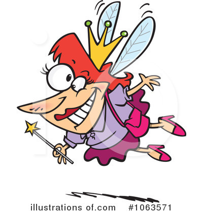 Royalty-Free (RF) Tooth Fairy Clipart Illustration by toonaday - Stock Sample #1063571
