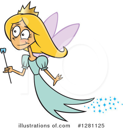 Tooth Fairy Clipart #1281125 by toonaday