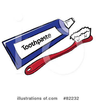 Tooth Brush Clipart #82232 by Pams Clipart