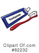 Toothbrush Clipart #82232 by Pams Clipart