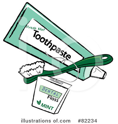 Toothpaste Clipart #82234 by Pams Clipart