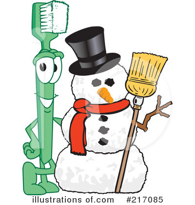 Toothbrush Mascot Clipart #217085 by Mascot Junction
