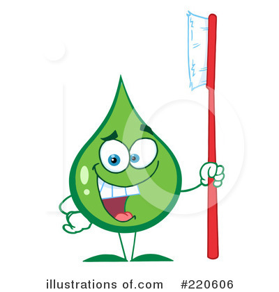 Royalty-Free (RF) Toothpaste Clipart Illustration by Hit Toon - Stock Sample #220606