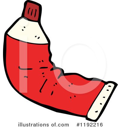 Royalty-Free (RF) Toothpaste Tube Clipart Illustration by lineartestpilot - Stock Sample #1192216