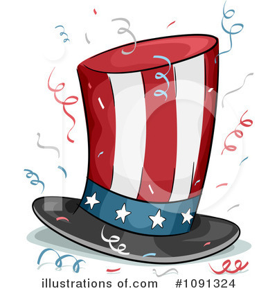 American Flag Clipart #1091324 by BNP Design Studio