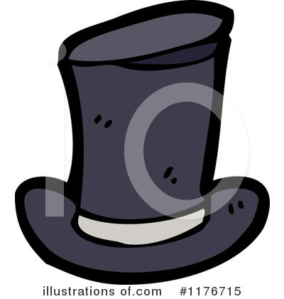 Royalty-Free (RF) Top Hat Clipart Illustration by lineartestpilot - Stock Sample #1176715