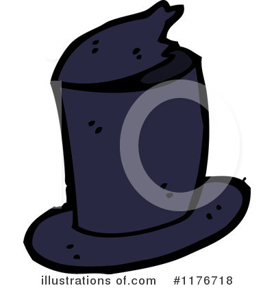 Royalty-Free (RF) Top Hat Clipart Illustration by lineartestpilot - Stock Sample #1176718