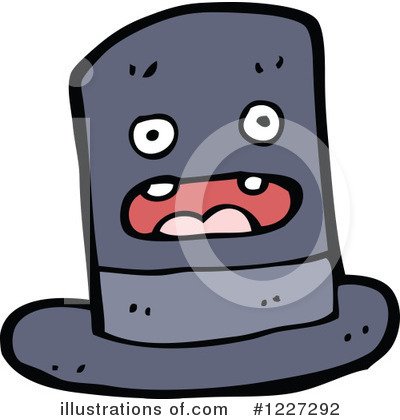 Royalty-Free (RF) Top Hat Clipart Illustration by lineartestpilot - Stock Sample #1227292